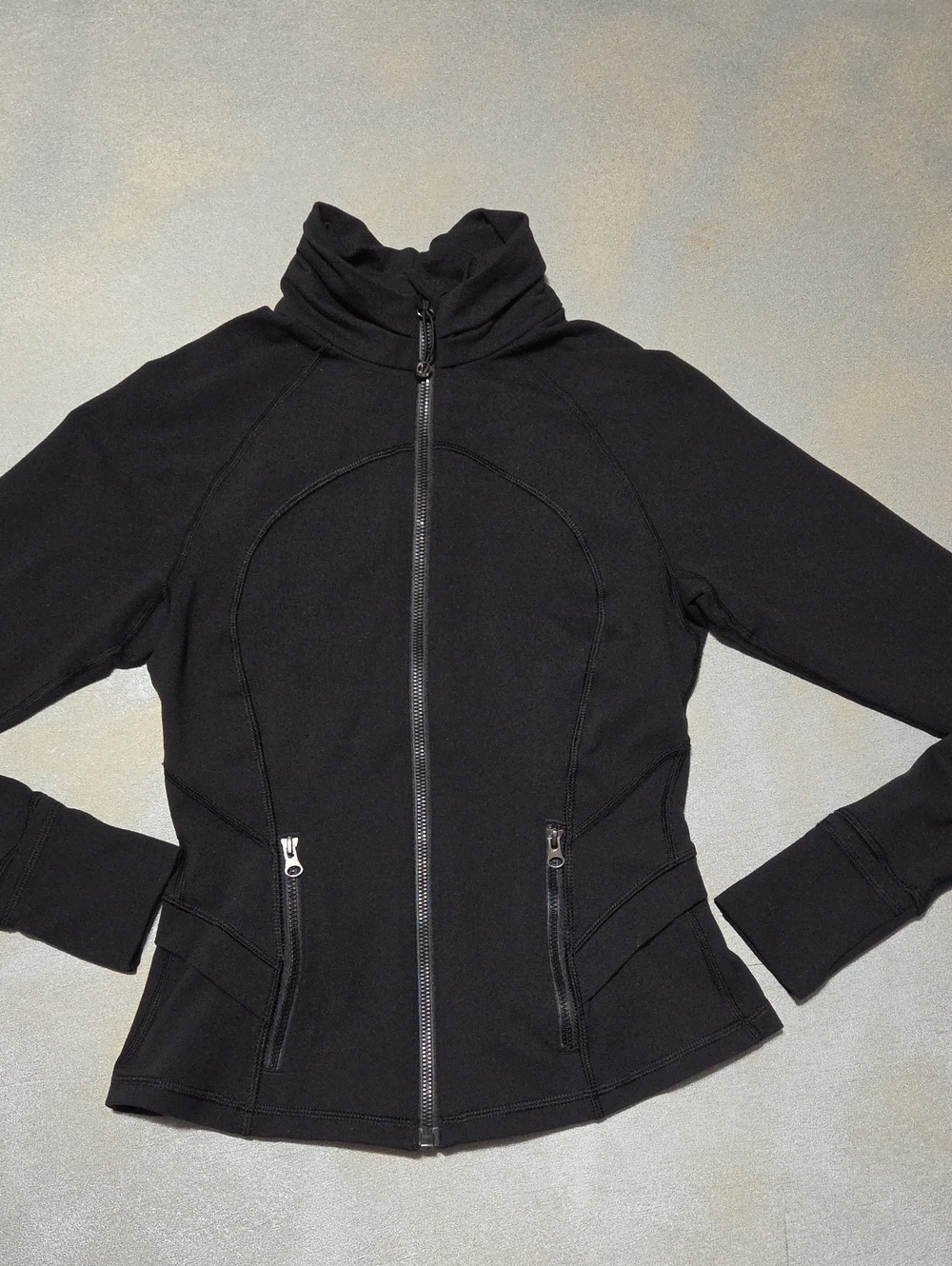 lululemon athletica Black Full Zip-Up Fitted Define Jacket NWOTS